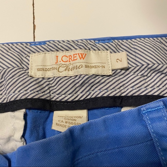 J. Crew Light Blue Chino Shorts Women's 2 - Picture 5 of 5